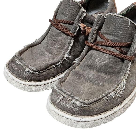 Justin Shoes Mens 9 M Hazer Ash JM303 Men's Low Slip On Casual Comfort - Picture 8 of 11